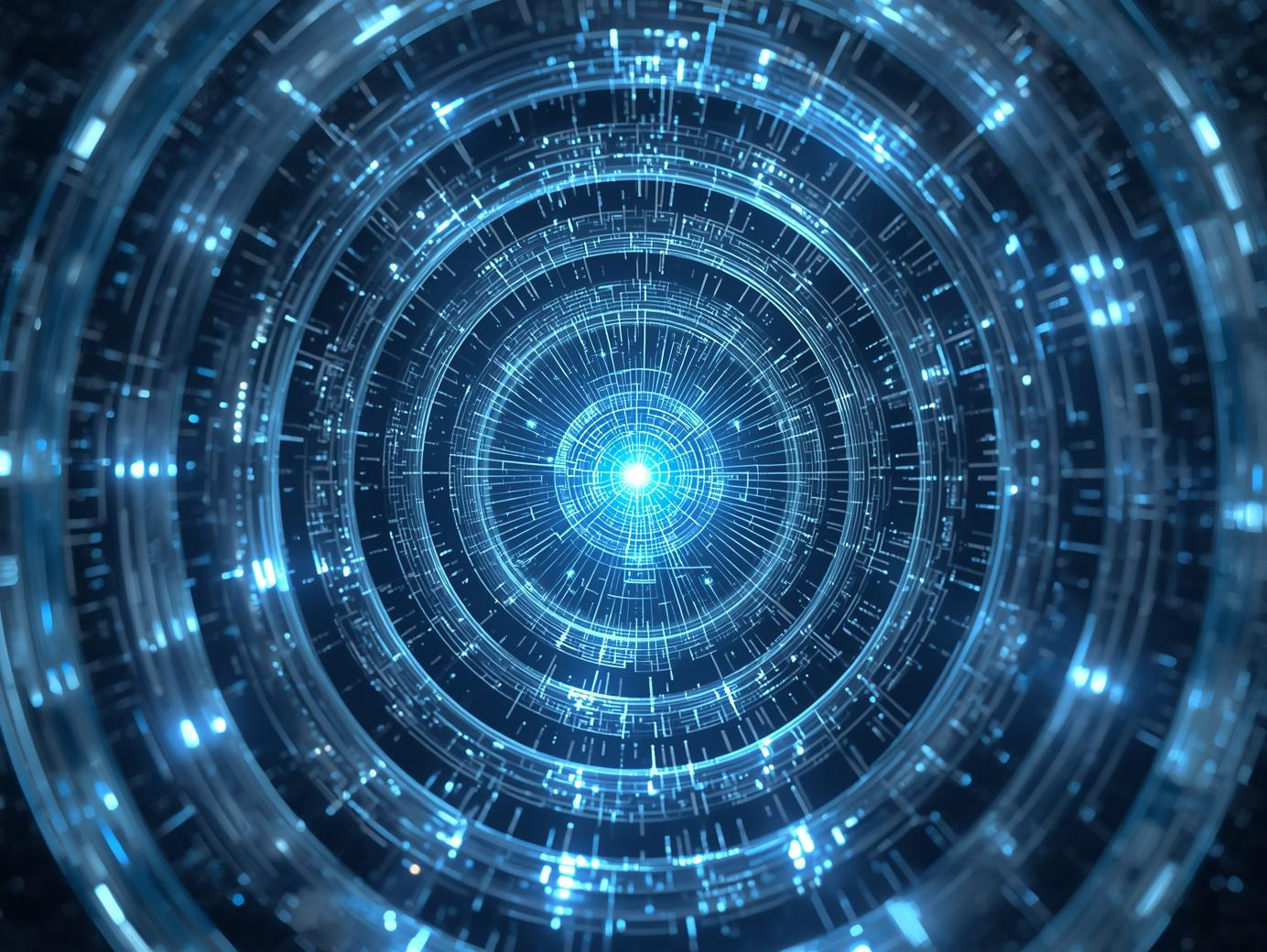 A legal strategist analyzing interconnected workforce data flows on a holographic display.